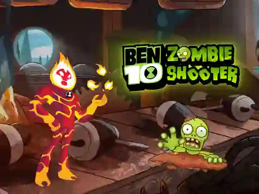 遊戲Ben 10 Zombie Shooter在線