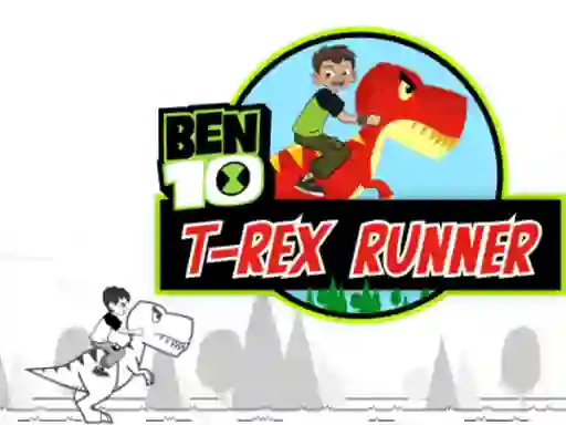 遊戲Ben 10 T-Rex Runner在線