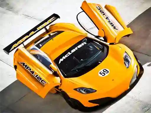 遊戲McLaren GT3 Puzzle在線