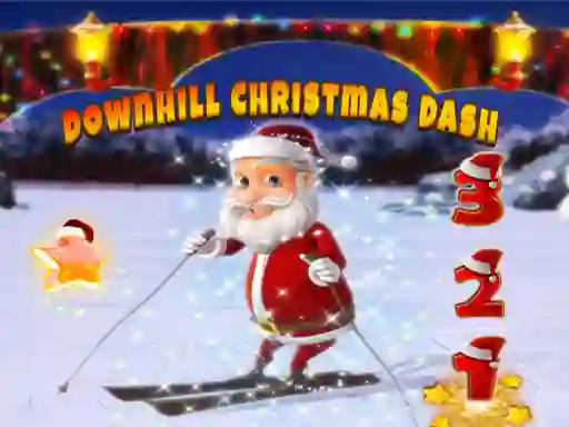 遊戲Downhill Christmas Dash在線