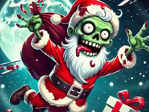 遊戲Flappy Zombie Santa Christmas Game在線