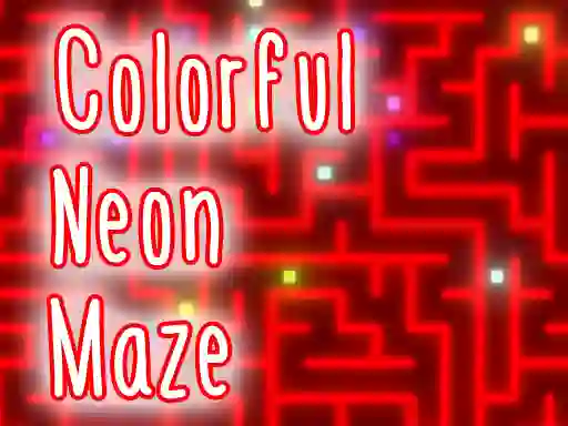 遊戲Colorful Neon Maze在線