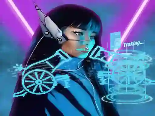 遊戲Neon Cannon在線