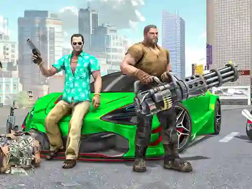 遊戲Real Gangster City Crime Car Simulator Game在線