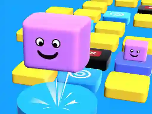 遊戲Jump Stacky Cube 3D在線