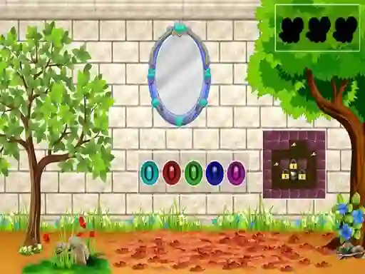 遊戲White Brick Backyard Escape在線