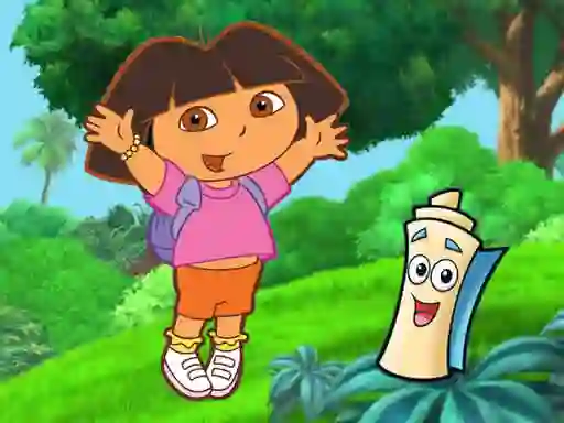 遊戲Dora Hidden Maps在線