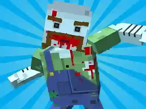 遊戲Blocky Gun Warfare Zombie在線