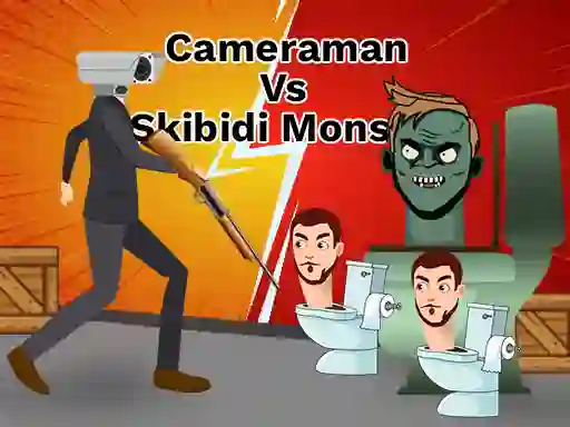 遊戲Cameraman vs Skibidi Monster: Fun Battle在線