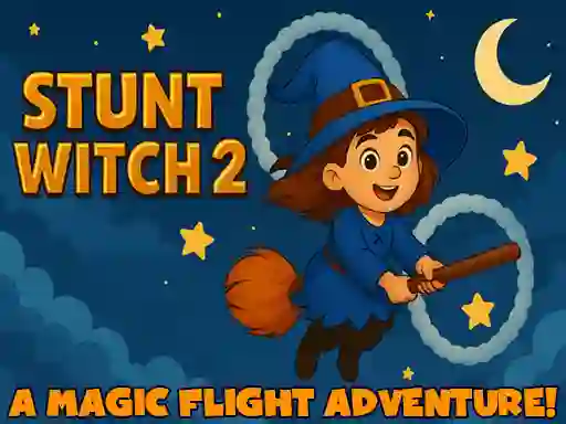 遊戲Stunt Witch 2在線