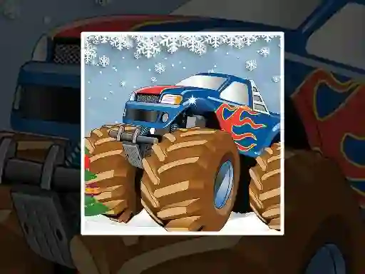 遊戲Winter Monster Truck Puzzles在線
