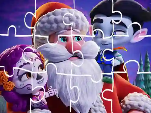 遊戲Super Monsters Christmas Jigsaw在線
