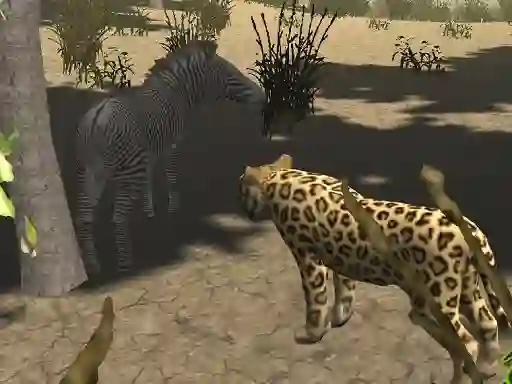 遊戲African Cheetah Hunting Simulator在線