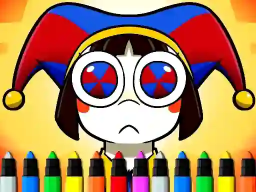 遊戲Digital Circus Coloring Adventure在線