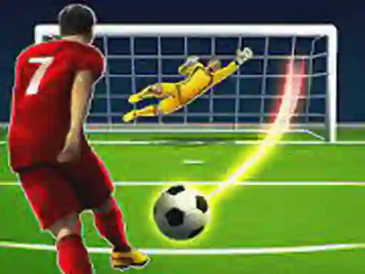 遊戲Soccer Kick Flick在線