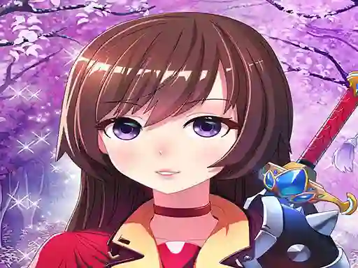 遊戲Anime Girl Fantasy Dress Up在線
