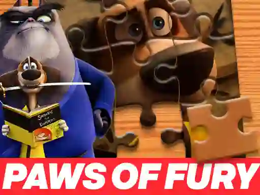 遊戲Paws of Fury The Legend of Hank Jigsaw Puzzle在線