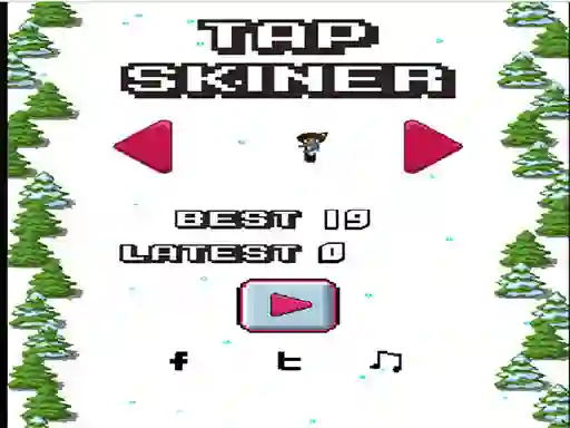 遊戲Tap Skier在線