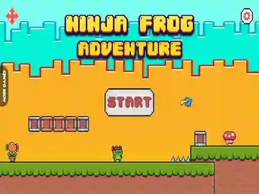 遊戲Ninja Frog Adventure在線
