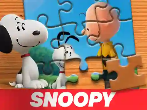 遊戲Snoopy Jigsaw Puzzle在線