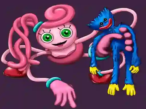 遊戲Mommy Stikman Vs Huggy Wuggy在線