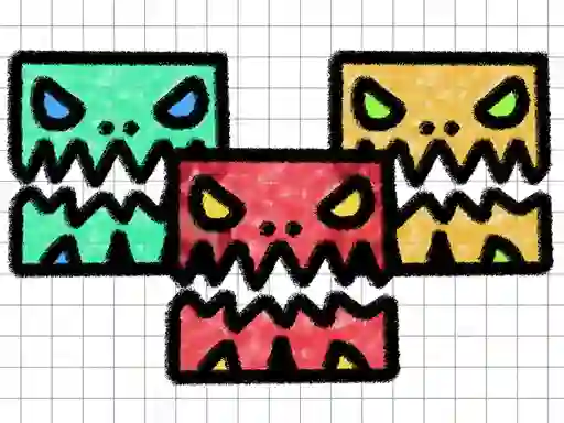 遊戲Geometry Dash Paper Note在線
