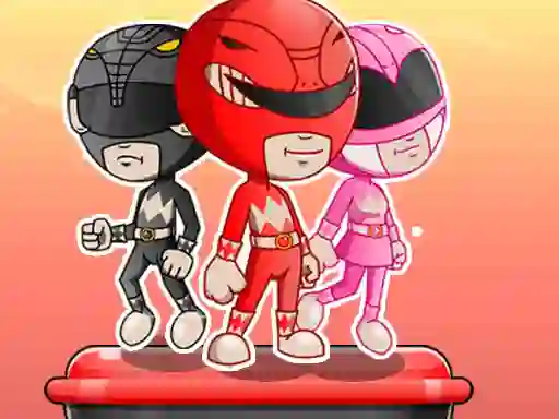 遊戲Power Rangers adventure dash在線