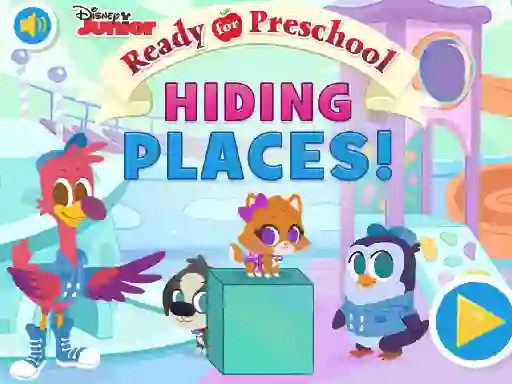 遊戲Ready for Preschool Hiding Places在線