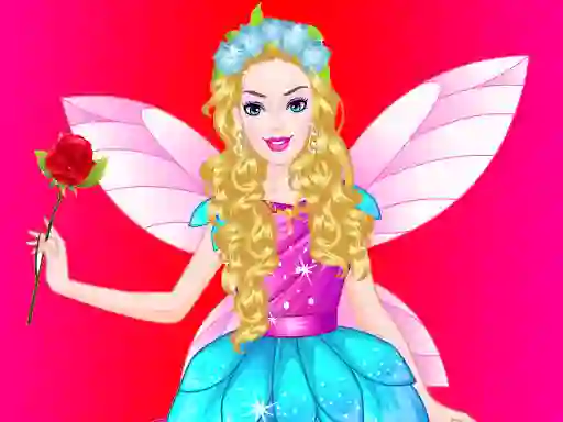 遊戲Barbie Angel Dress up在線