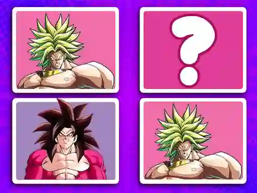 遊戲DragonBall Match Cards在線