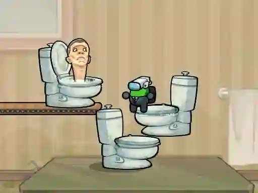 遊戲Impostor Jump Skibidi Toilet在線