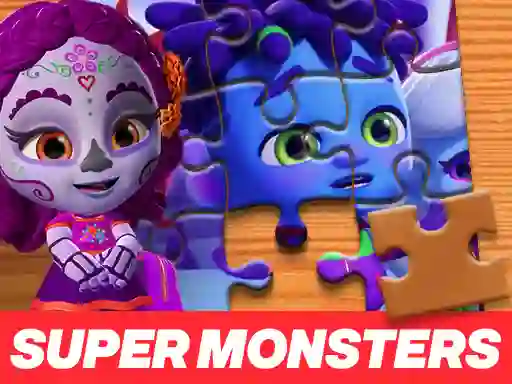 遊戲Super Monsters Jigsaw Puzzle在線