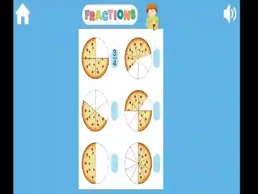 遊戲Fractions在線