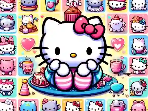 遊戲Cute Kitty Memory Challenge在線