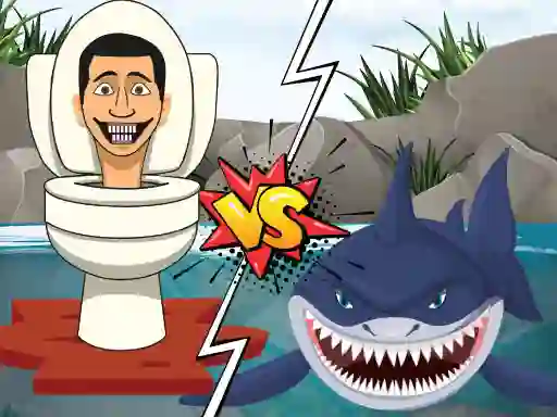 遊戲Hungry Shark Vs Skibidi在線