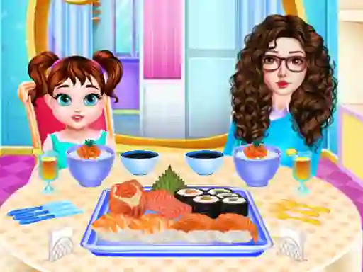 遊戲Baby Taylor Sushi Cooking在線