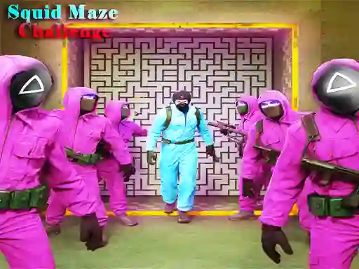 遊戲Squid Maze Challenge在線
