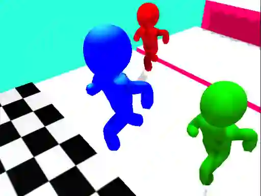 遊戲Stickman Race 3D在線