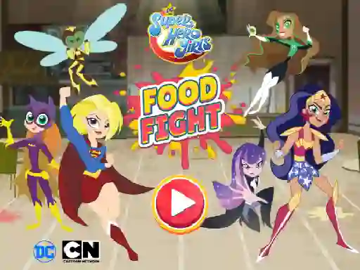 遊戲DC Super Hero Girls Food Fight在線