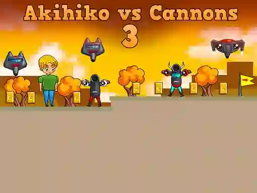 遊戲Akihiko vs Cannons 3在線