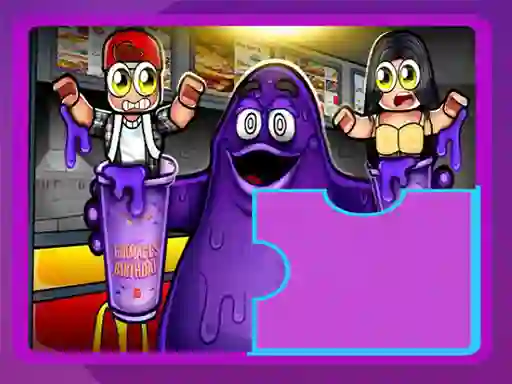 遊戲Grimace Shake Puzzle在線