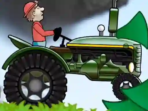 遊戲Tractor Driving Hill Climb 2D在線