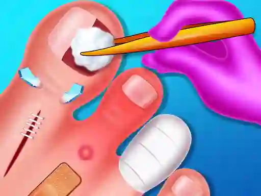 遊戲Funny Nail Doctor在線
