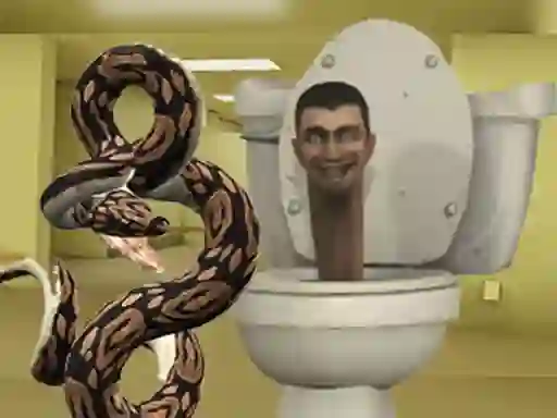 遊戲Python Snake Kill Skibidi Toilet Backrooms在線