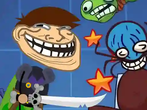 遊戲TrollFace Jigsaw在線