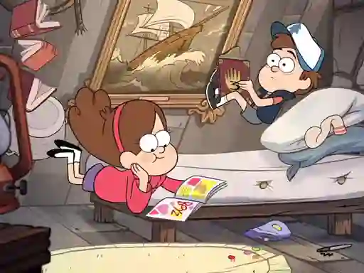遊戲Gravity Falls Slide在線