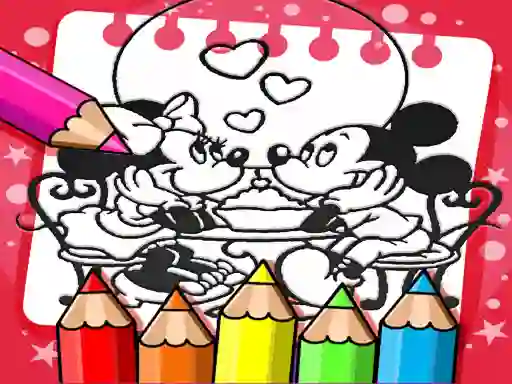 遊戲Mickey Mouse Coloring Book在線