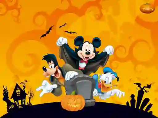 遊戲Disney Halloween Jigsaw Puzzle在線
