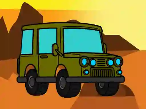 遊戲Offroad Coloring Book在線