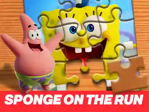 遊戲Sponge on the Run Jigsaw Puzzle在線